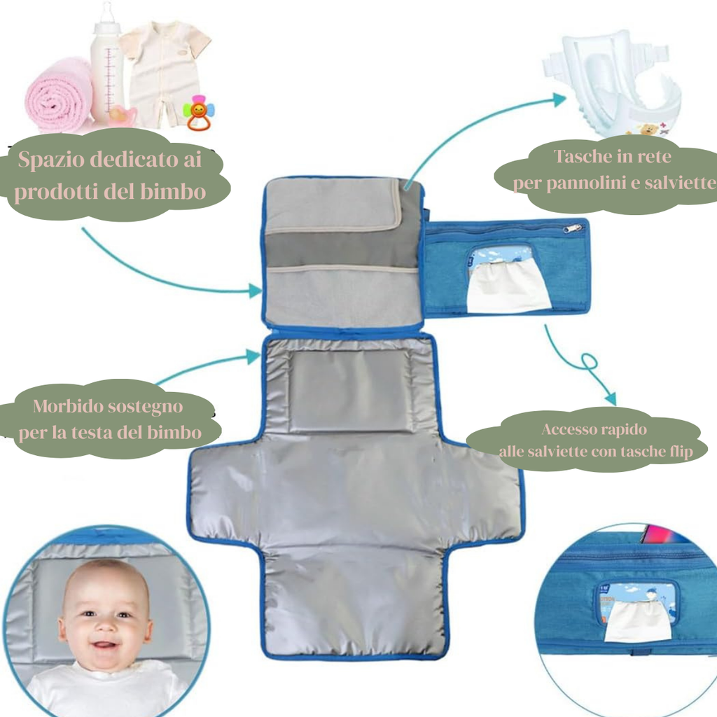 NidooCare™ Fasciatoio Portatile Bambino